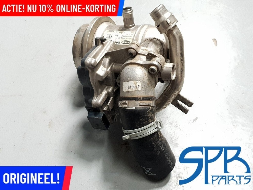 EGR-koeler en EGR-klep VW SEAT SKODA 04B131512D 1.4 TDI POLO, Gebruikt, Volkswagen, Ophalen of Verzenden, Volkswagen