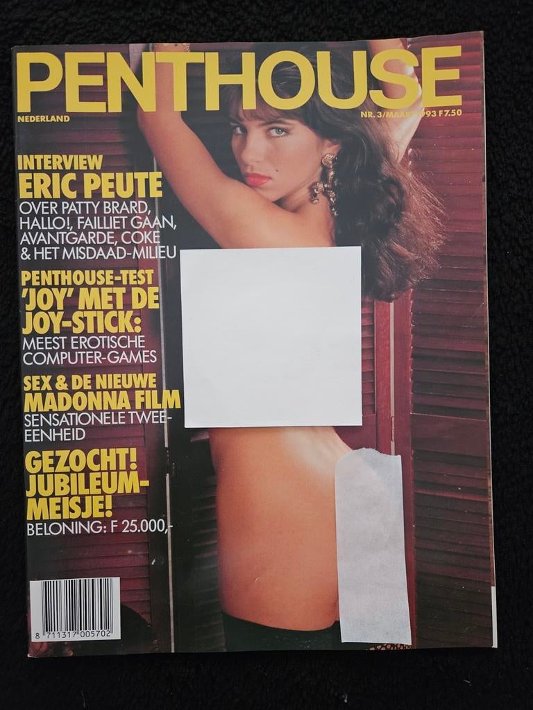 Penthouse Nederland Nr. 3/Maart 1993 - Eric Peute Interview, Ophalen of Verzenden, Gelezen, Overige typen