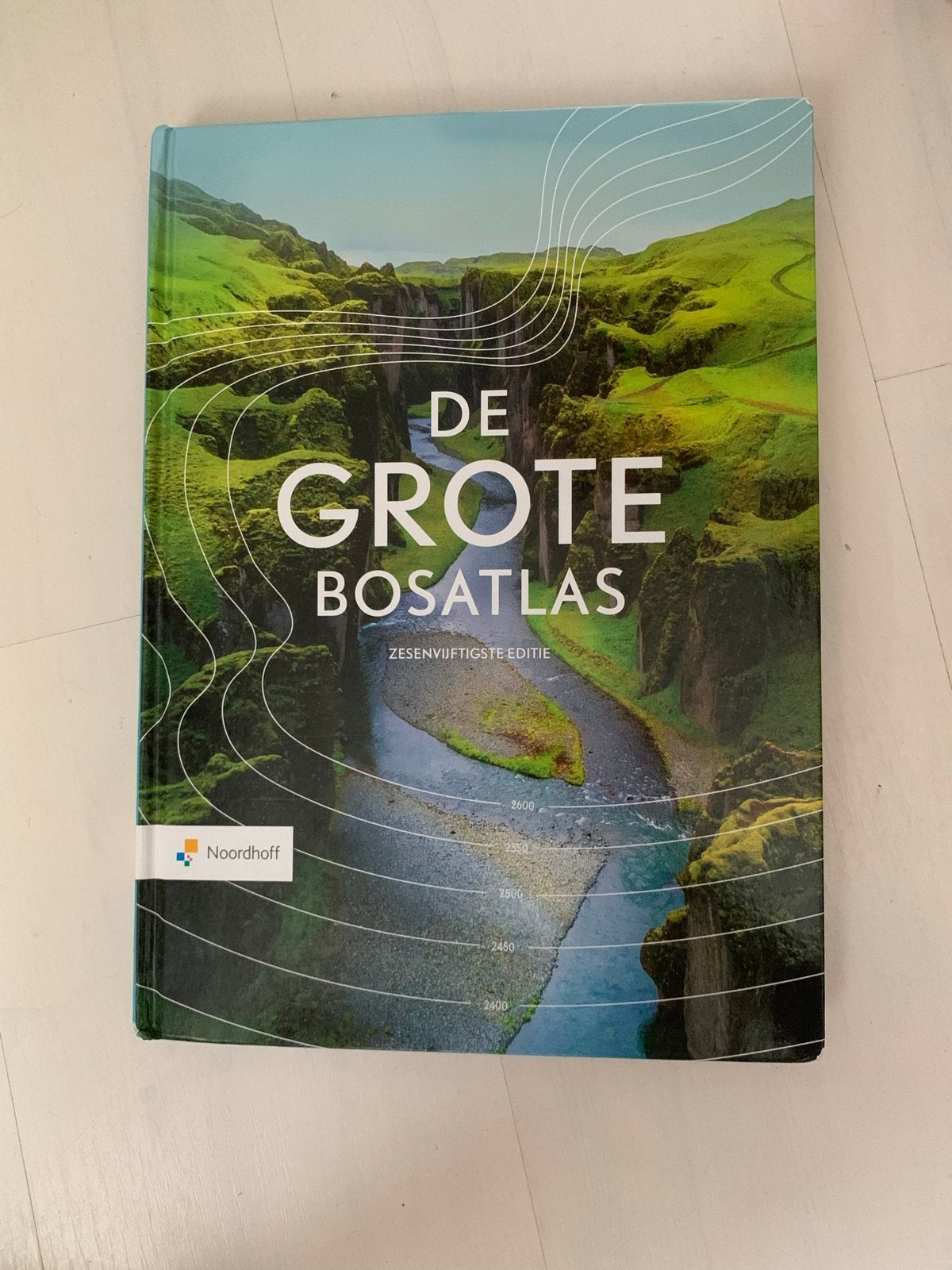 De Grote Bosatlas - Zesenvijftigste Editie (Noordhoff), Boeken, Atlassen en Landkaarten, Bosatlas, 2000 tot heden, Ophalen of Verzenden