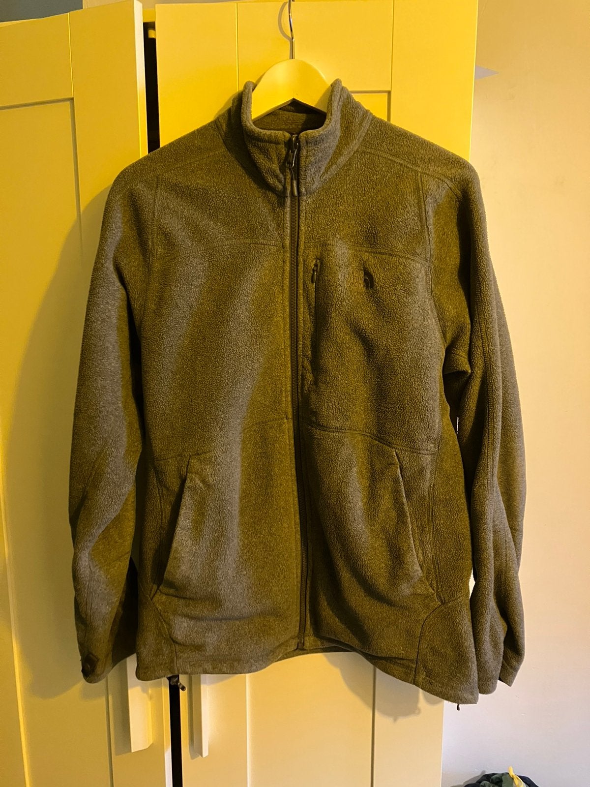 The North Face fleece Polartec 200 vest, Ophalen of Verzenden, Zo goed als nieuw, Maat 48/50 (M), Grijs