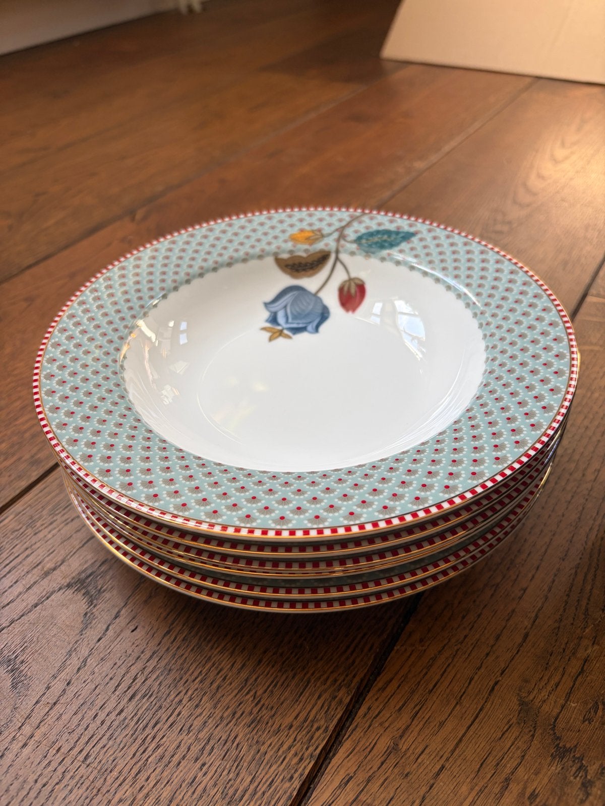 Nieuw! 6 diepe borden Pip Studio Fantasie, Ophalen of Verzenden, Nieuw, Pip Studio, Bord(en)