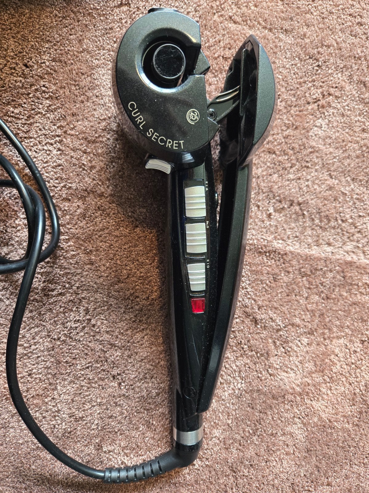 BaByliss Curl Secret krultang - Zo goed als nieuw, Ophalen of Verzenden, Zo goed als nieuw, Haarverzorging