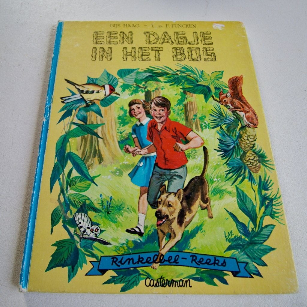 Een dagje in het bos, Boeken, Kinderboeken | Jeugd | onder 10 jaar, Gelezen, Fictie algemeen, Ophalen of Verzenden, Gijs Haag