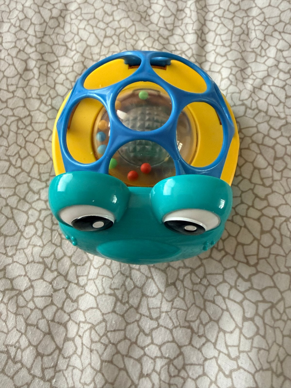 Baby Einstein Curious Car Neptune Oball rammelaar, Kinderen en Baby's, Speelgoed | Babyspeelgoed, Ophalen of Verzenden, Zo goed als nieuw