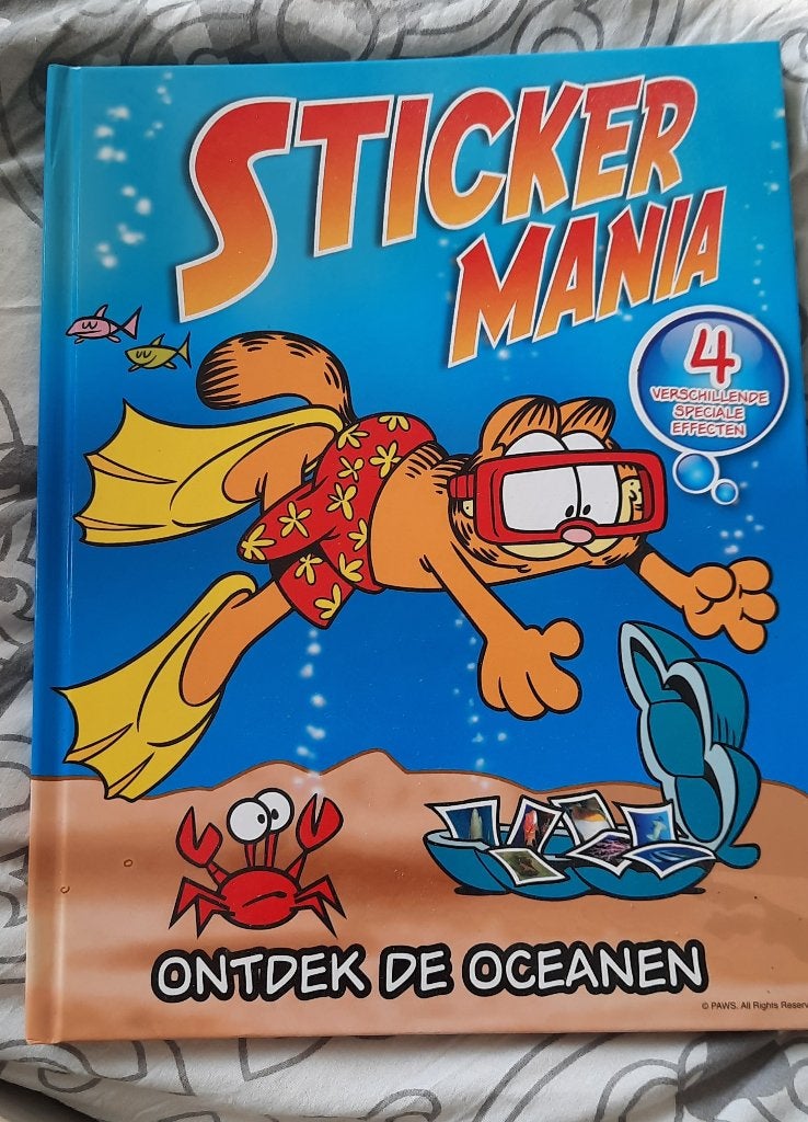 Sticker Mania - Ontdek de oceanen - Spar, Verzamelen, Albert Heijn, Ophalen of Verzenden