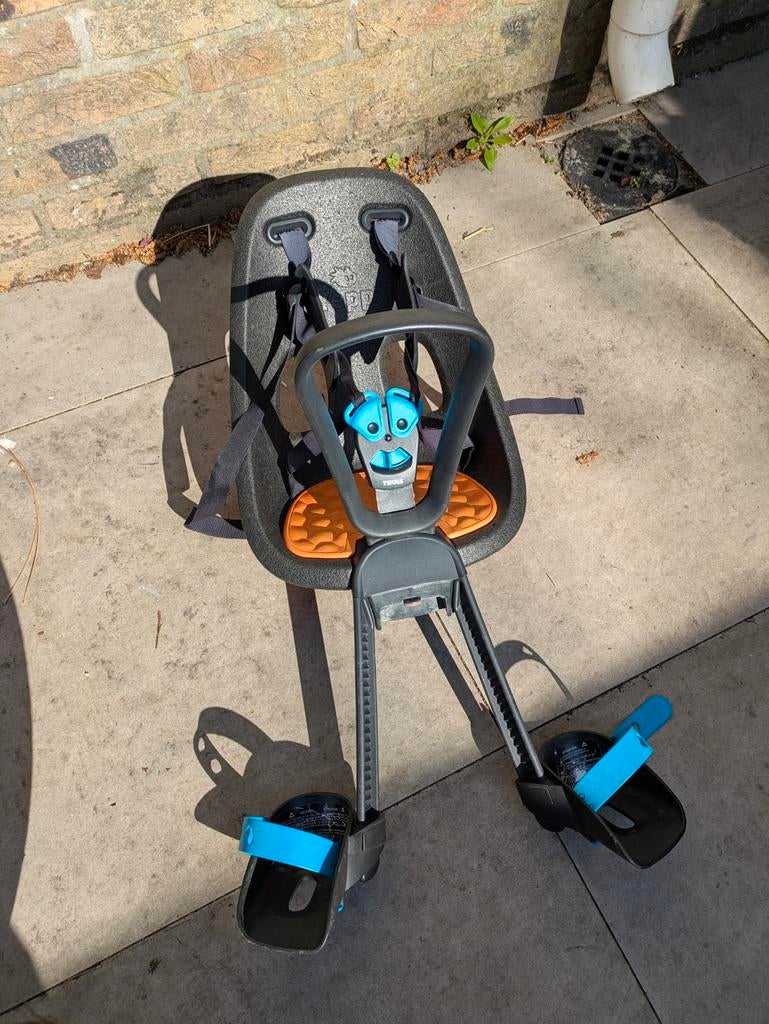 Kinderstoel fiets fietsstoeltje Thule Yepp stoel nexxt, 0 t/m 18 kg, Voorzitje, Ophalen of Verzenden, Thule Yepp