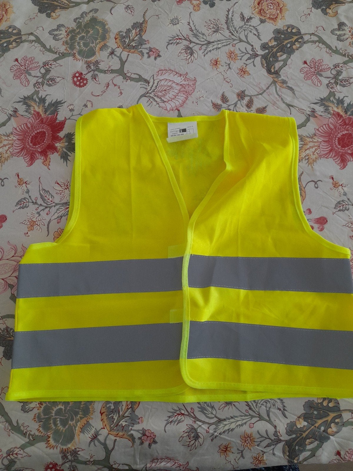 izgs Reflecterende kinder veiligheids vest  3 /12 jaar geel, Ophalen of Verzenden