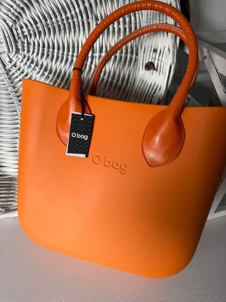 NIEUW > Oranje Shopper met Rits / O Bag, Sieraden, Tassen en Uiterlijk, Tassen | Damestassen, Ophalen of Verzenden, Nieuw, Oranje