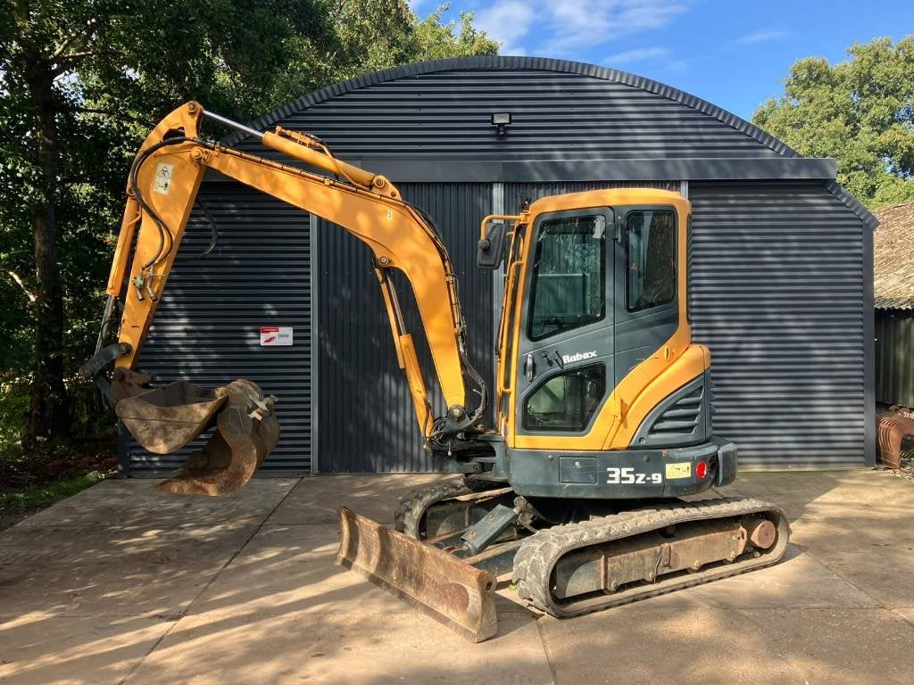 Hyundai Robex 35-9 minigraver | 1530u | van 1e eigenaar, Graafmachine