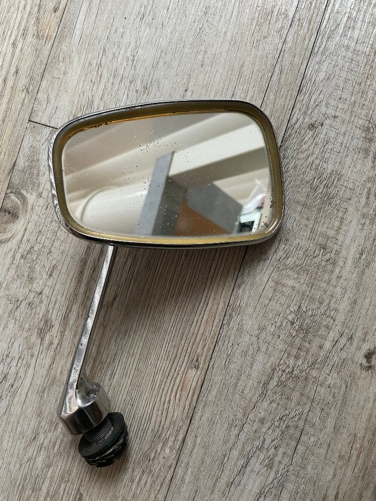 Desmo boemerang buitenspiegel Chroom, Ophalen of Verzenden, Zo goed als nieuw