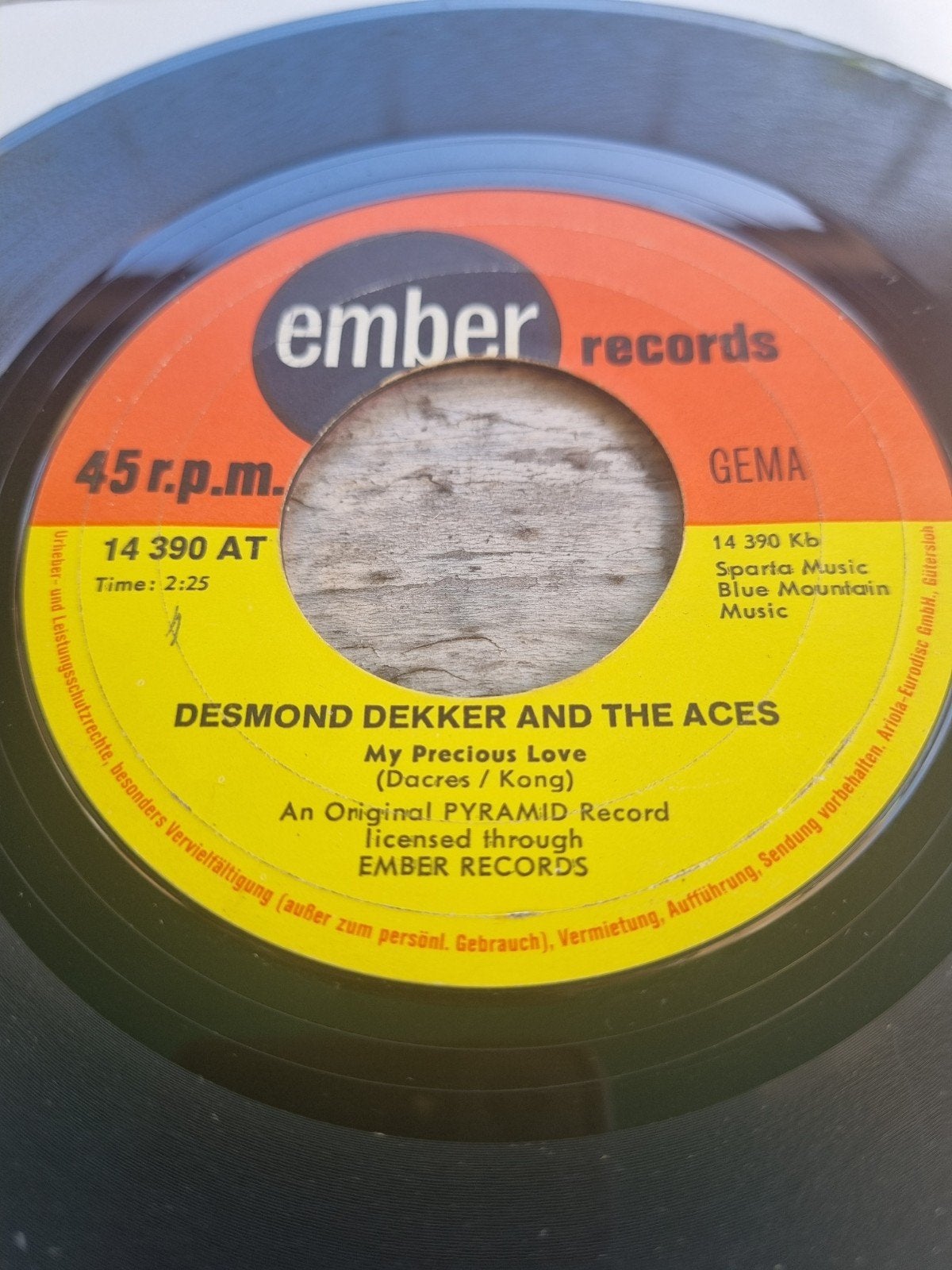 Desmond Dekker & The Aces - My Precious Love / It Miek, Cd's en Dvd's, Vinyl Singles, Gebruikt, 7 inch, Ophalen of Verzenden, Reggae en Ska