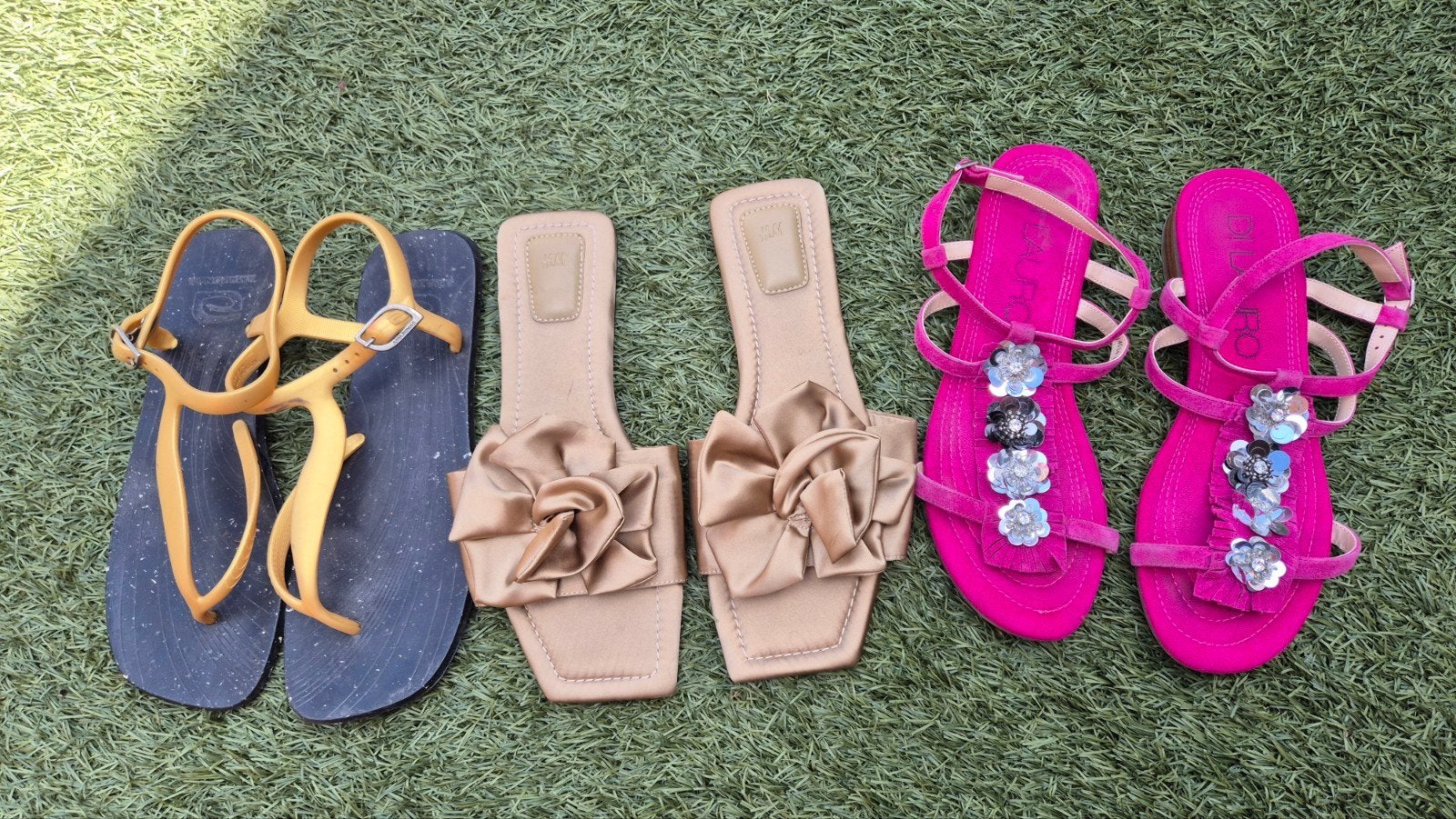 Amazonas 41/42 + Di Lauro sandalen 40 + H&M slippers 40, Ophalen, Zo goed als nieuw