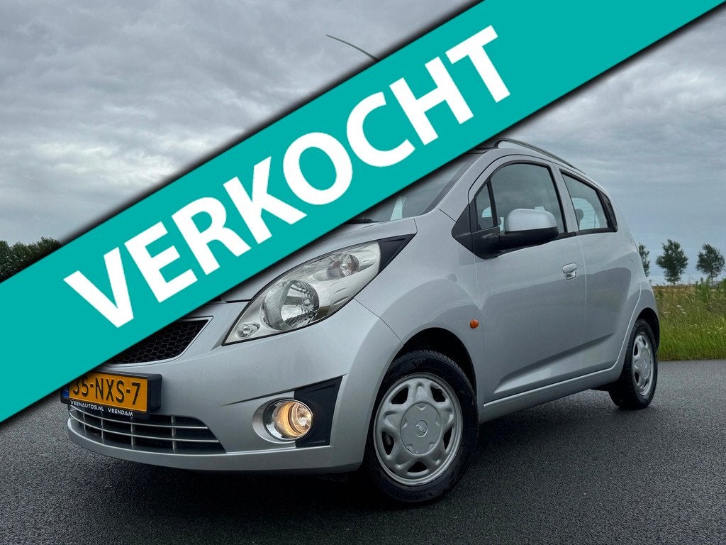 Chevrolet Spark 1.0 16V LE Streetwise Airco Weinig KM NAP!, Voorwielaandrijving, Gebruikt, 4 cilinders, 68 pk