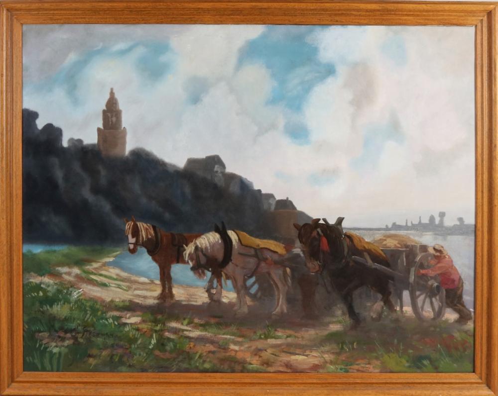 GEZOCHT: schilderijen Gert/Gerrit Stegeman en Arnhem, Antiek en Kunst, Ophalen of Verzenden