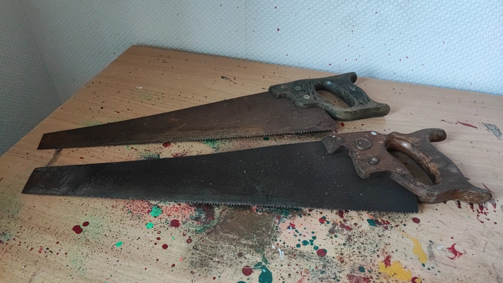 Oude handzagen - Vintage gereedschap, Ophalen of Verzenden