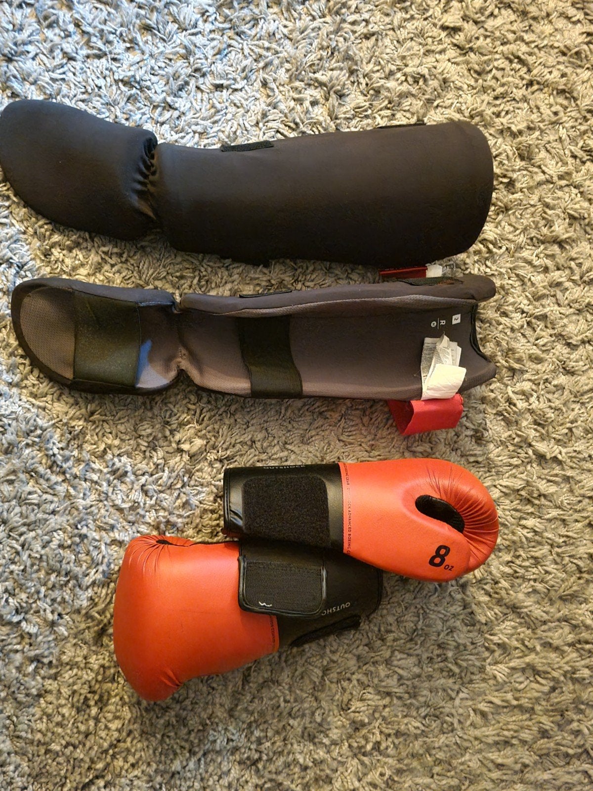 Kickboks set, Ophalen of Verzenden, Zo goed als nieuw, Bokshandschoenen