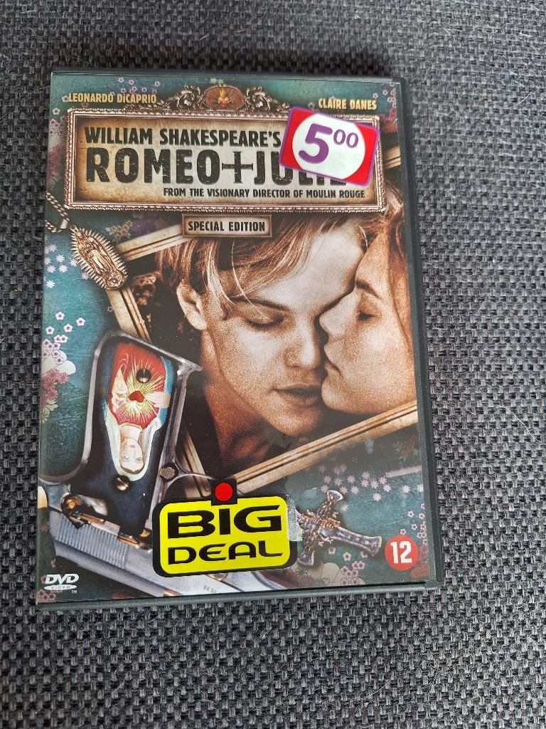 Williams Shakespeare's Romeo & Juliet Dvd, Alle leeftijden, Ophalen of Verzenden, 1980 tot heden, Zo goed als nieuw