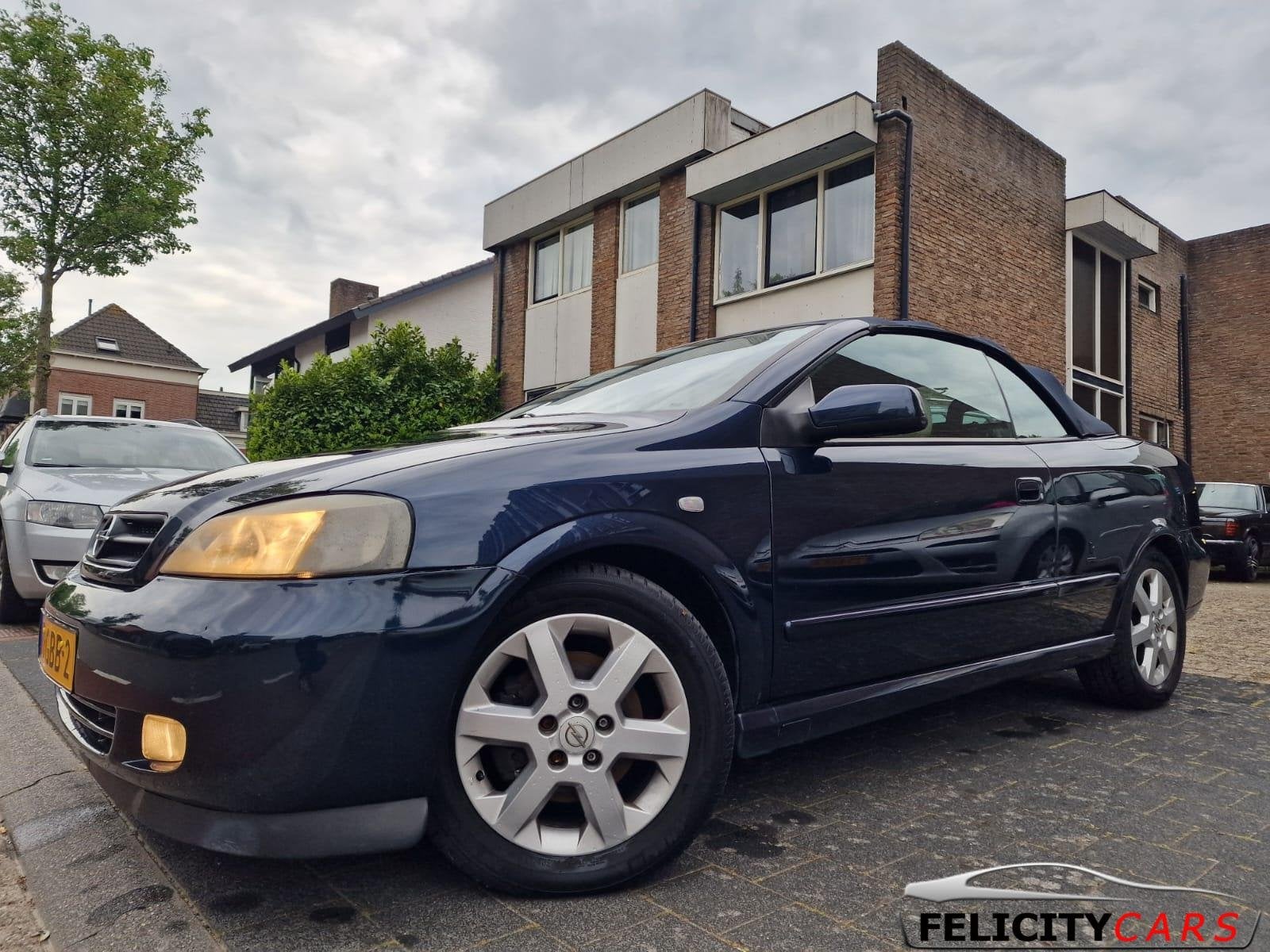 Opel Astra Cabriolet 1.8-16V bertone leer sport, 125 pk, 1280 kg, 4 cilinders, Cabriolet