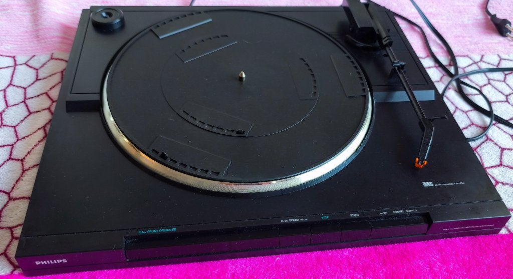 Philips FP563 Turntable (Automatic, Belgium), Philips, Automatisch, Ophalen of Verzenden, Zo goed als nieuw
