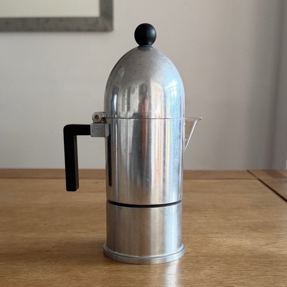 La Cupola espressomachine percolator - Aldo Rossi, Huis en Inrichting, Zilver, Ophalen of Verzenden, Overige typen, Gebruikt