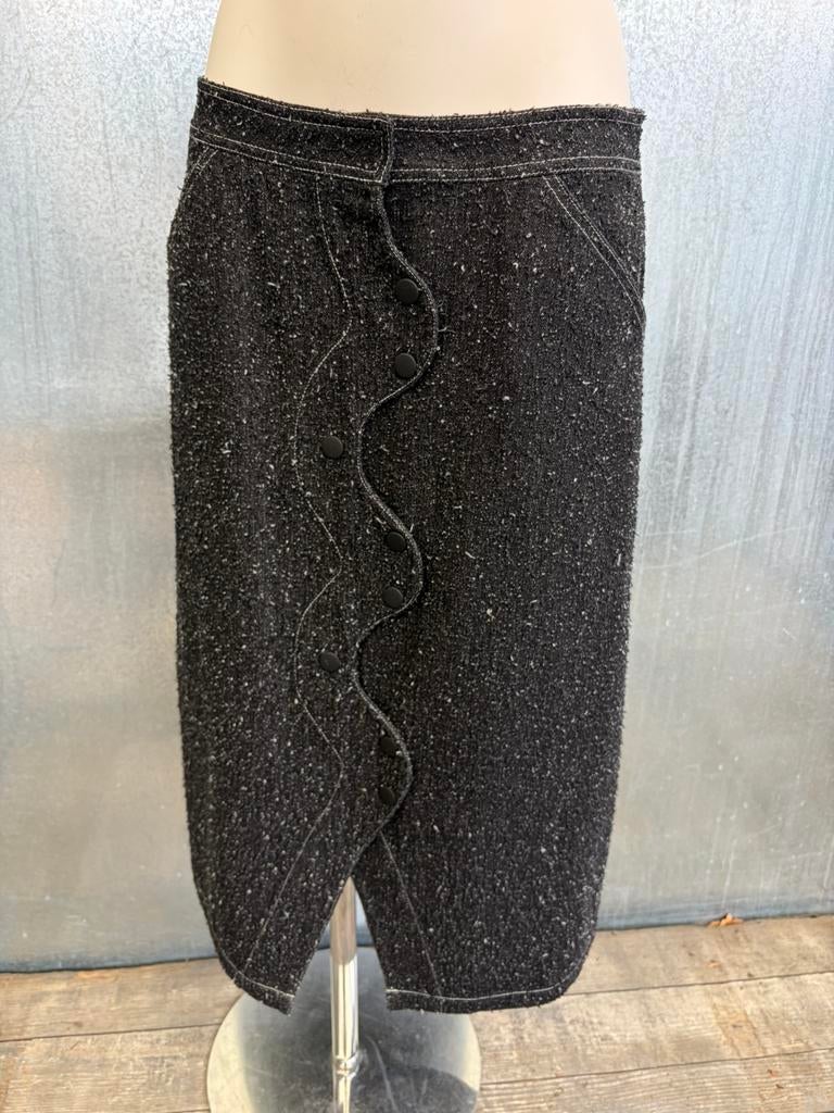 Hofmann Copenhagen 40 alba rok skirt denim spijker, Kleding | Dames, Ophalen of Verzenden, Zo goed als nieuw, Maat 38/40 (M), Zwart