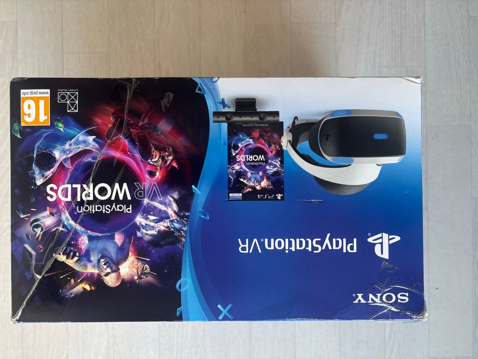 PlayStation VR bril met Move Motion Controllers, Ophalen, Zo goed als nieuw, Overige typen