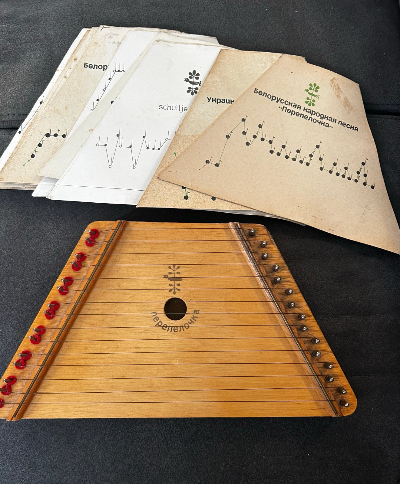 Vintage Perepelochka Citer, Muziek en Instrumenten, Ophalen of Verzenden, Gebruikt, Citer