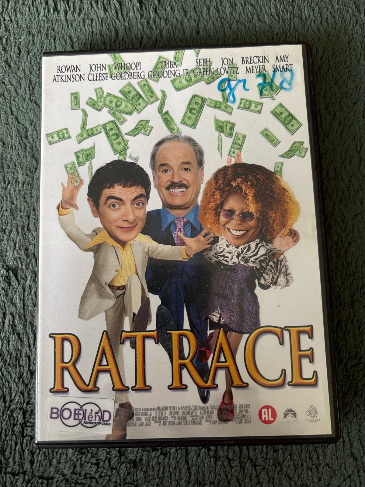 Rat Race (DVD) - Komedie met Rowan Atkinson, Alle leeftijden, Nederlands, Ophalen of Verzenden, Inclusief doosje