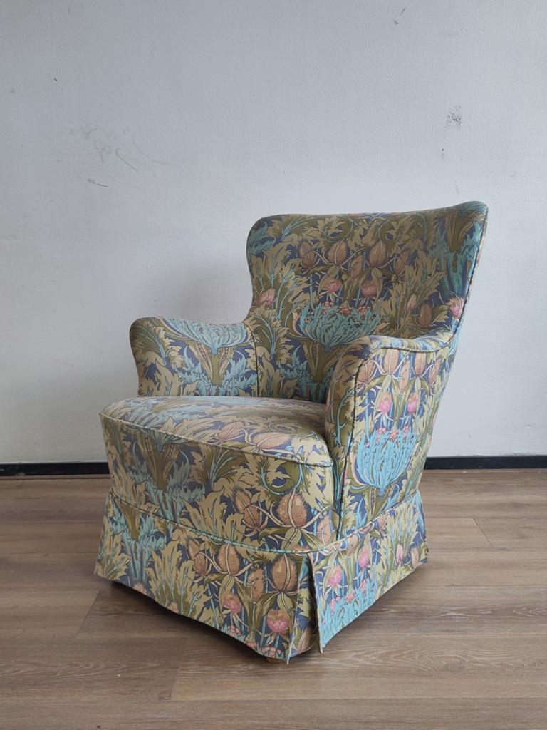 Vintage Artifort fauteuil Theo Ruth stoel oorfauteuil, Huis en Inrichting, Fauteuils, Ophalen, Gebruikt, Mid century modern dutch design