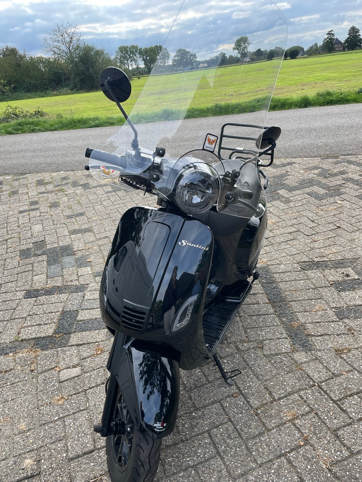 Santini Capri Scooter - Geel kenteken, Ophalen, Maximaal 45 km/u, Zo goed als nieuw, 50 cc