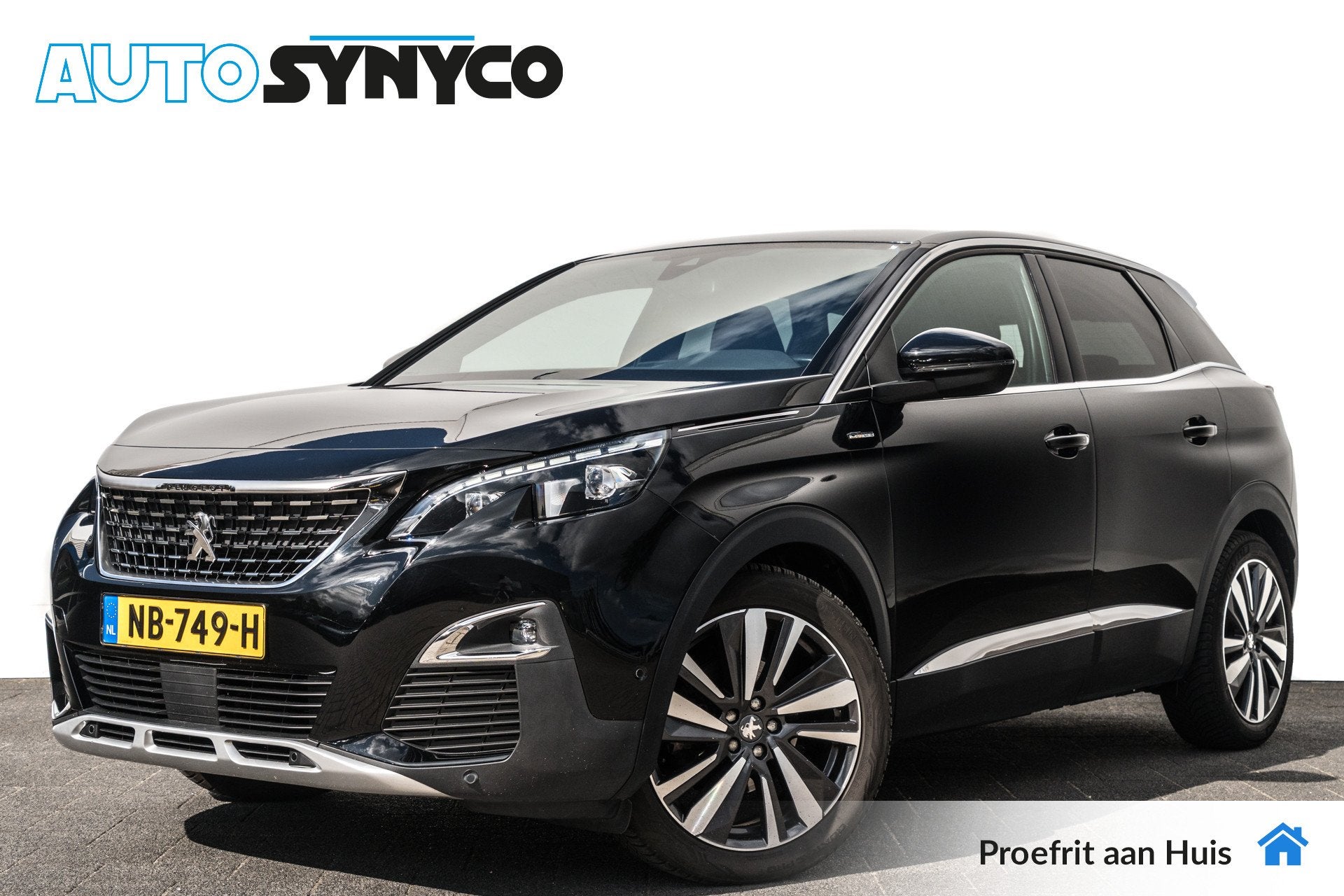 Peugeot 3008 1.2 PureTech GT Line | LED | 3D-I-Cockpit | Afn, Gebruikt, 1199 cc, Met garantie (alle), Leder en Stof
