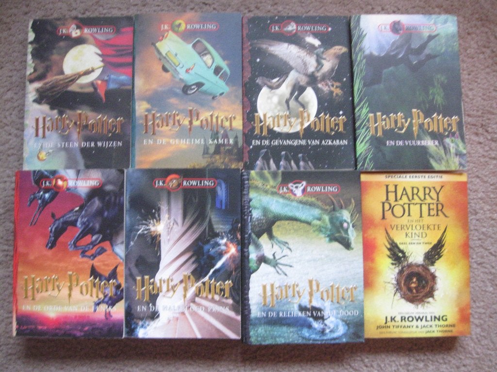 100 KINDERBOEKEN HARRY POTTER WARRIOR CATS, Boeken, Ophalen of Verzenden, Gelezen