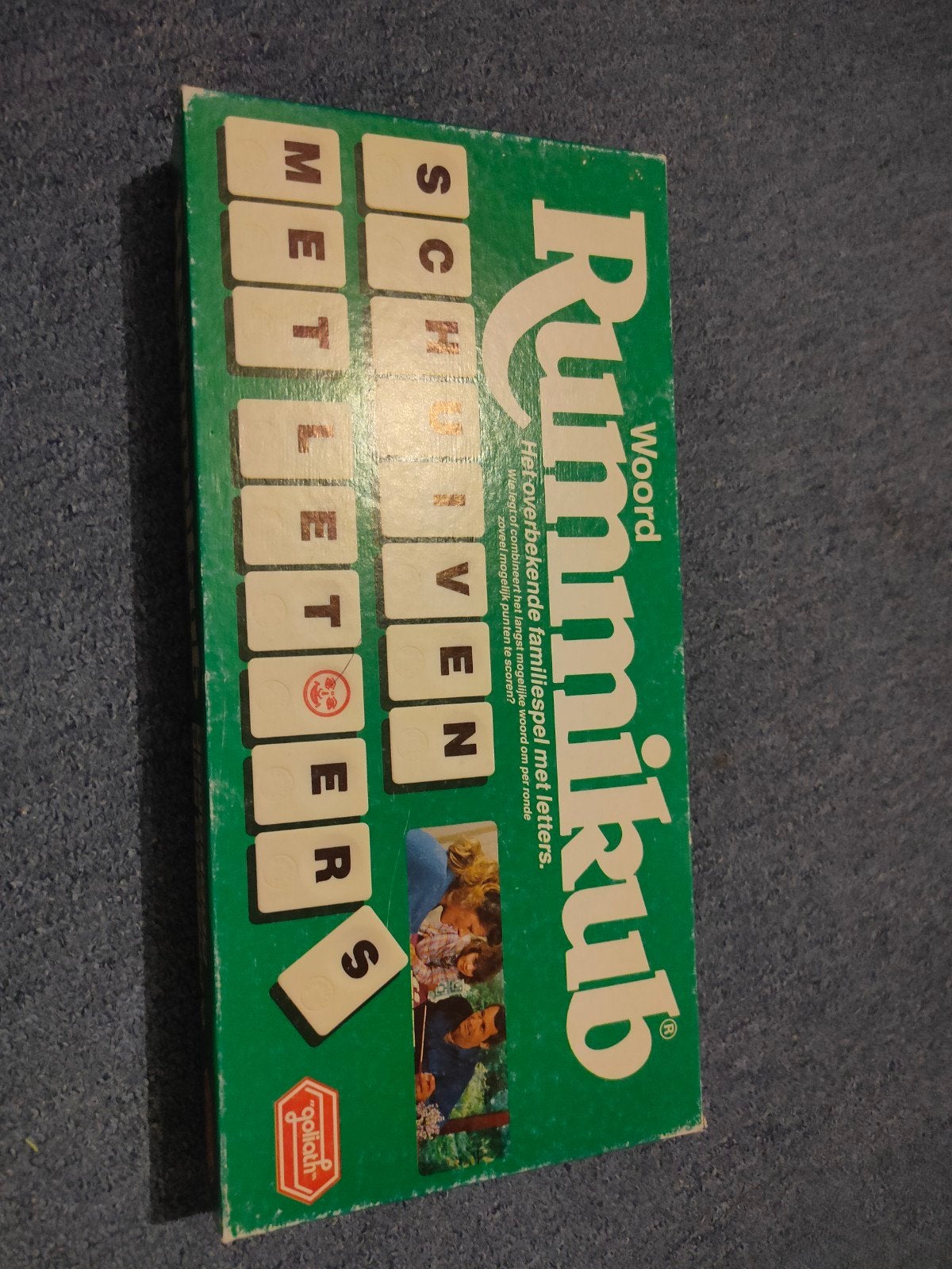 Rummikub Goliath – compleet met doos en rekjes, Ophalen, Gebruikt, Goliath