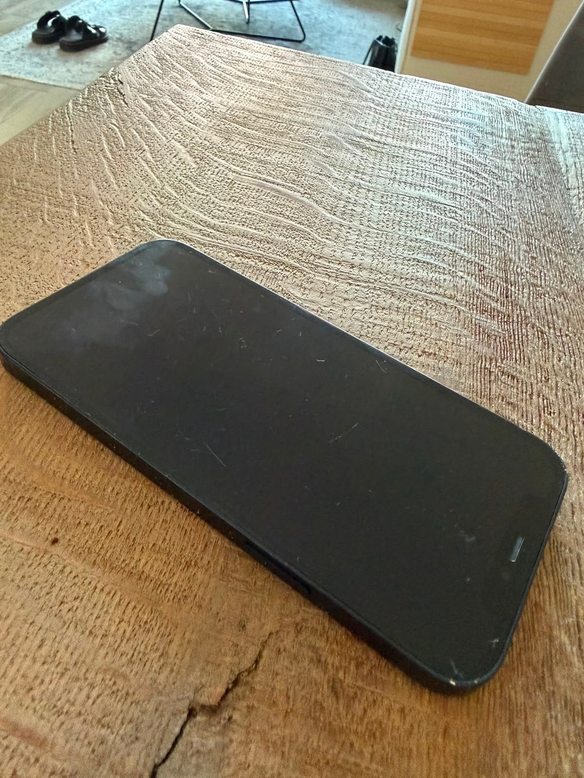 iPhone 12 Zwart 64GB - Goede staat, Gebruikt, Zwart, 78 %, Ophalen of Verzenden