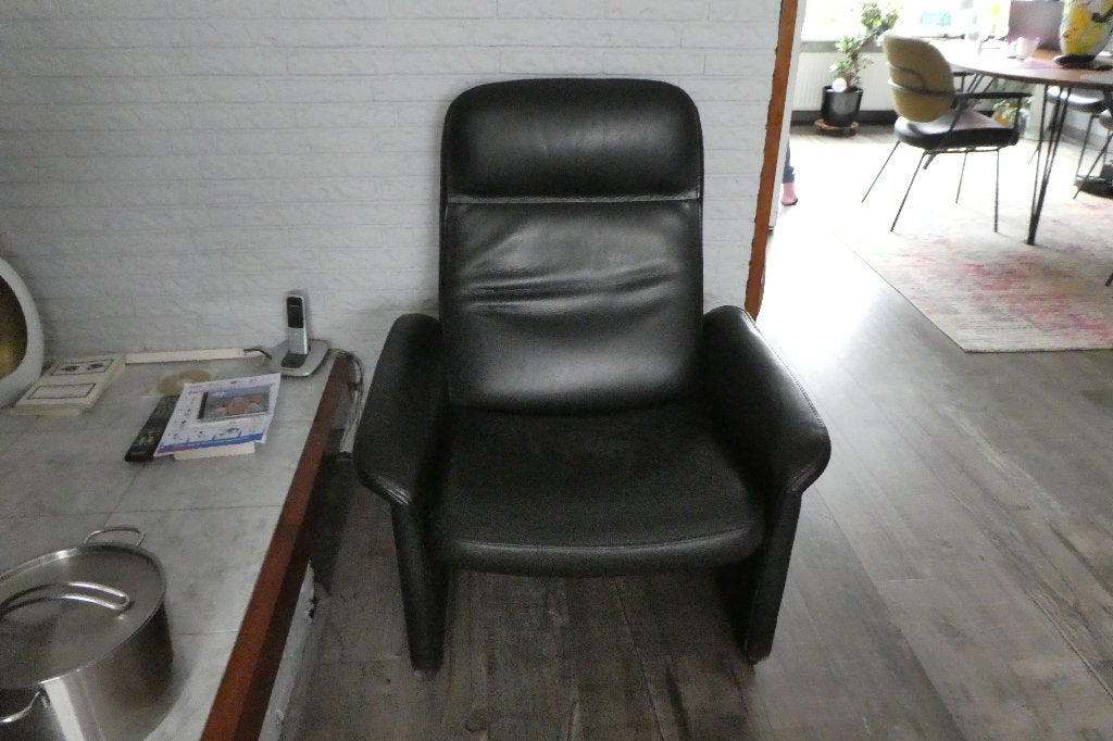 DE SEDE DS50 Leren Fauteuil - Comfort en Stijl, Huis en Inrichting, Fauteuils, Ophalen, Gebruikt, Modern, Klassiek, Design, 75 tot 100 cm