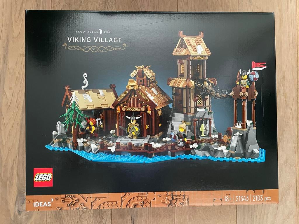 NIEUW in doos LEGO Ideas 21343 Viking Village, Lego, Nieuw, Ophalen of Verzenden, Ideas