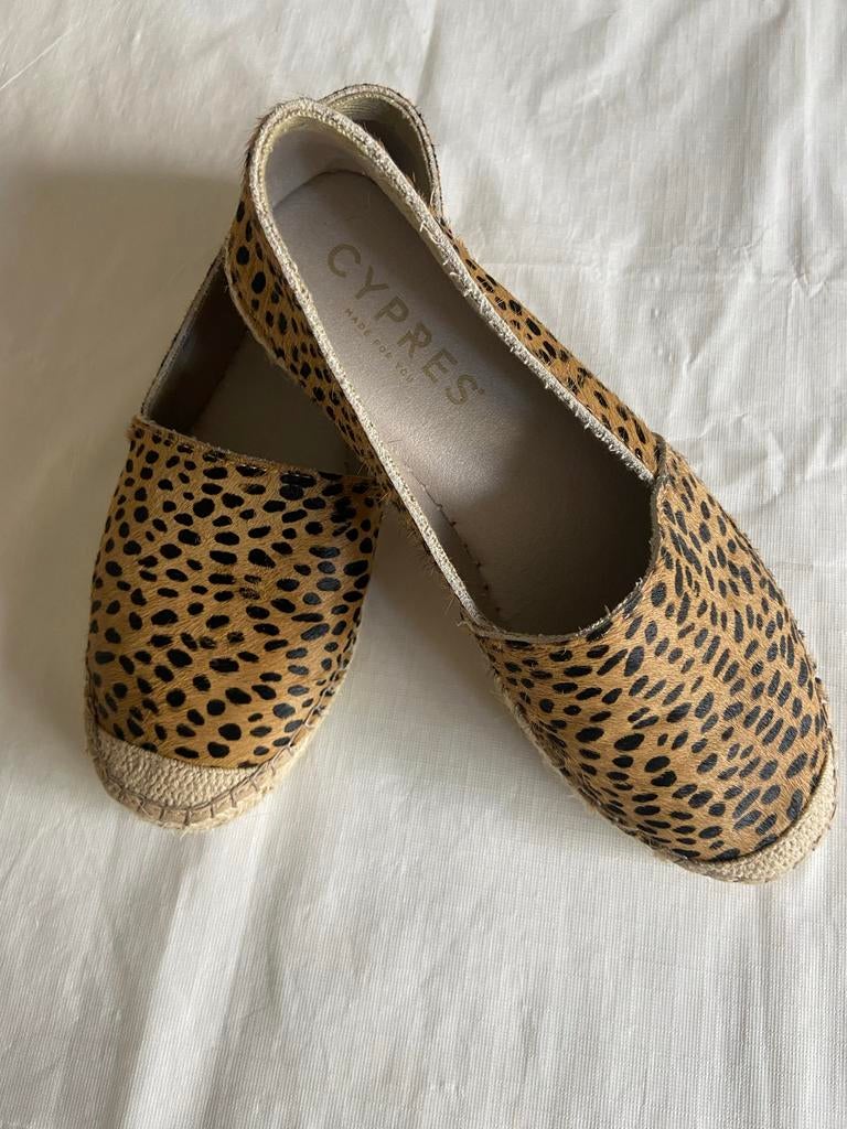 Cypres espadrilles maat 37, Ophalen, Gedragen, Bruin, Espadrilles of Moccasins