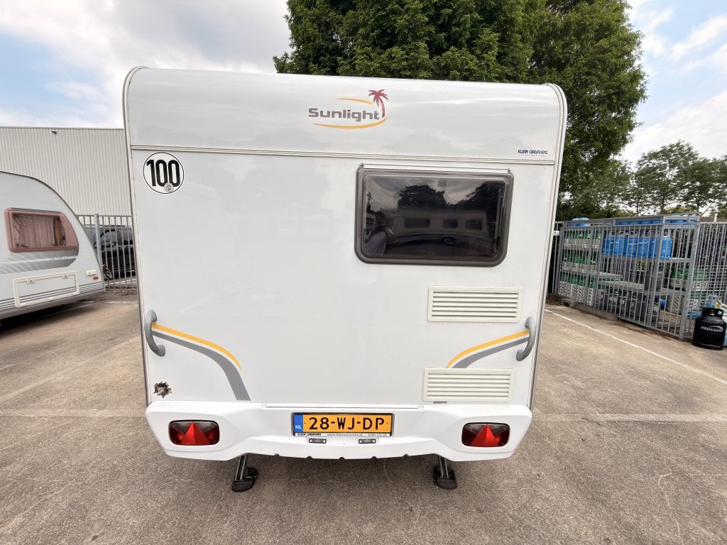 Sunlight Njoy 42 D Met mover en voortent en fietsendrager, Sunlight, Bedrijf, 4 tot 5 meter, Overige