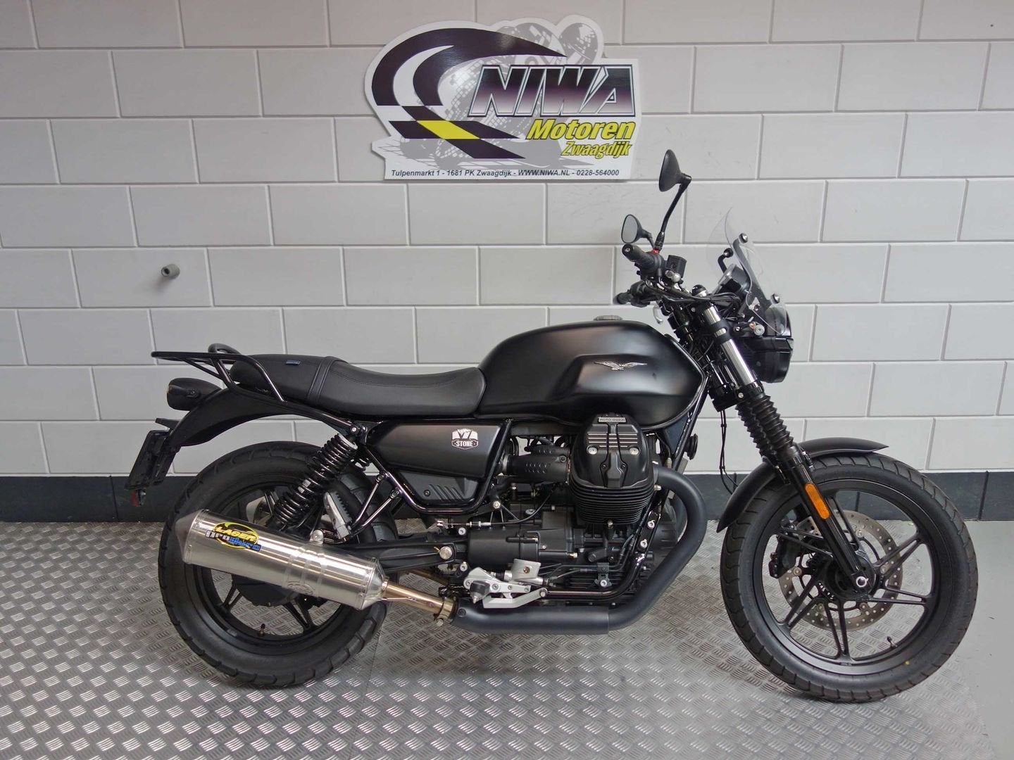 MOTO GUZZI V 7, 853 cc, 2 cilinders, Motorrijbewijs A, Bedrijf