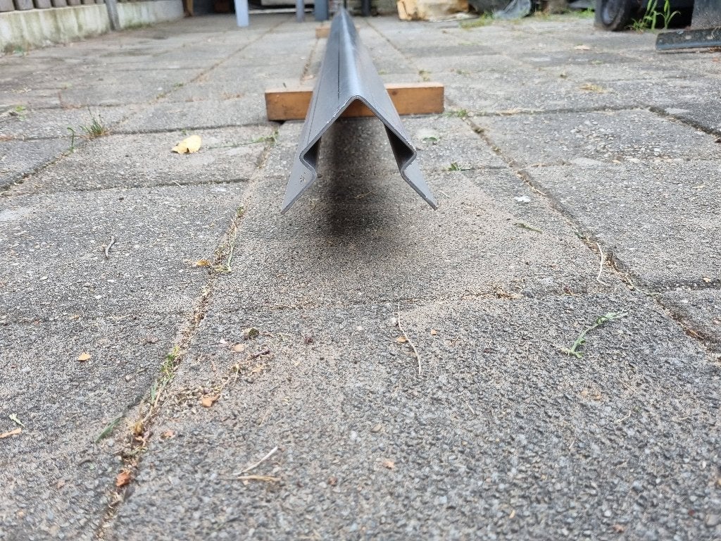 A profiel 60x18x40x3mm, ijzer, staal, profiel, Verzenden, 250 mm of meer, Overige typen, Nieuw