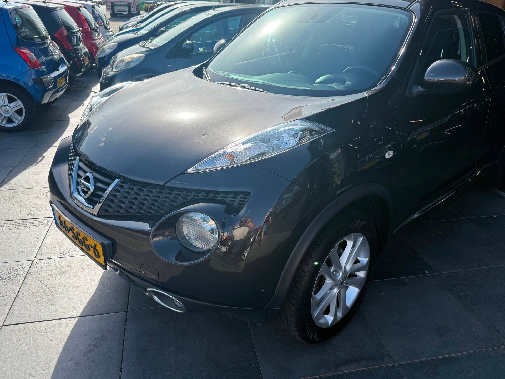 Nissan Juke 1.6 Acenta Eco|Airco|Camera|Navi|Trekhaak|NAP, Auto's, Voorwielaandrijving, Euro 5, Stof, Huisgarantie