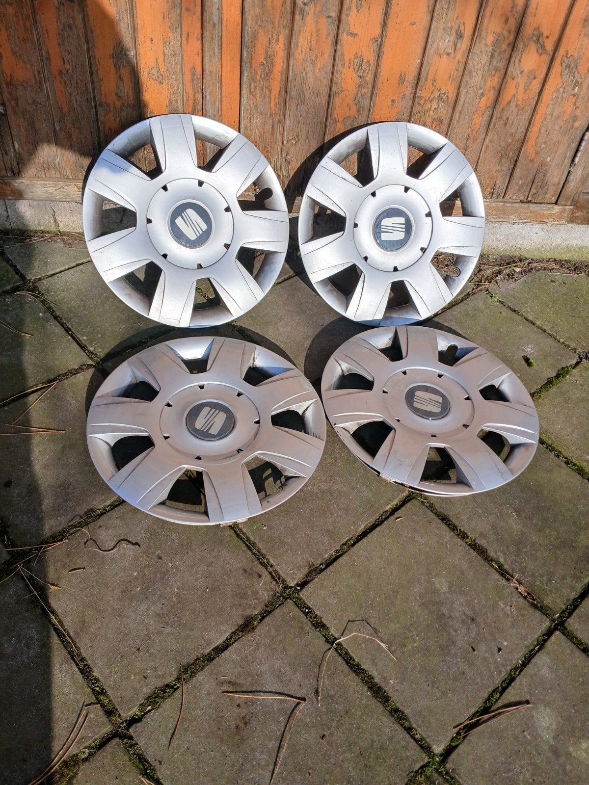 Wieldoppen Seat, Auto diversen, Ophalen of Verzenden, Gebruikt