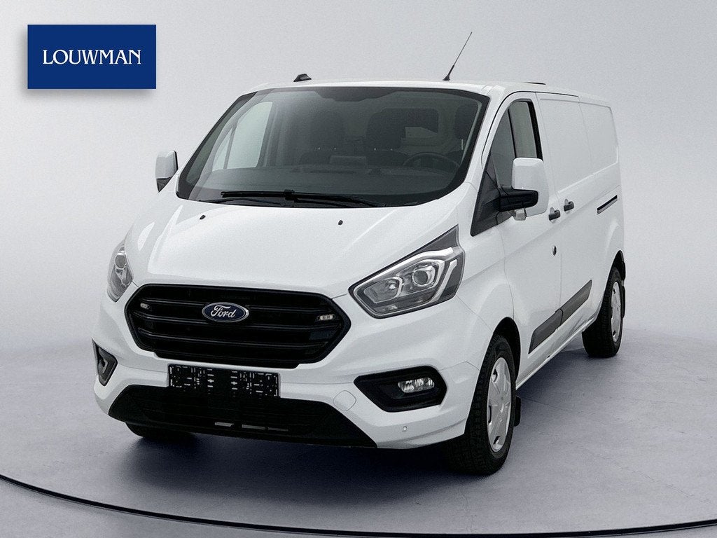 Ford Transit Custom 340 2.0 TDCI L2H1 Schuifdeur L+R Navigat, Auto's, Bestelauto's, 4 cilinders, 2800 kg, Wit, Bedrijf
