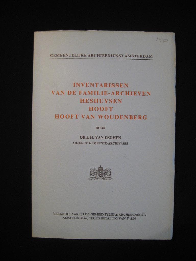 Inv. familie-archieven Heshuysen, Hooft, Hooft v. Woudenberg, Boeken, Ophalen of Verzenden, Gelezen