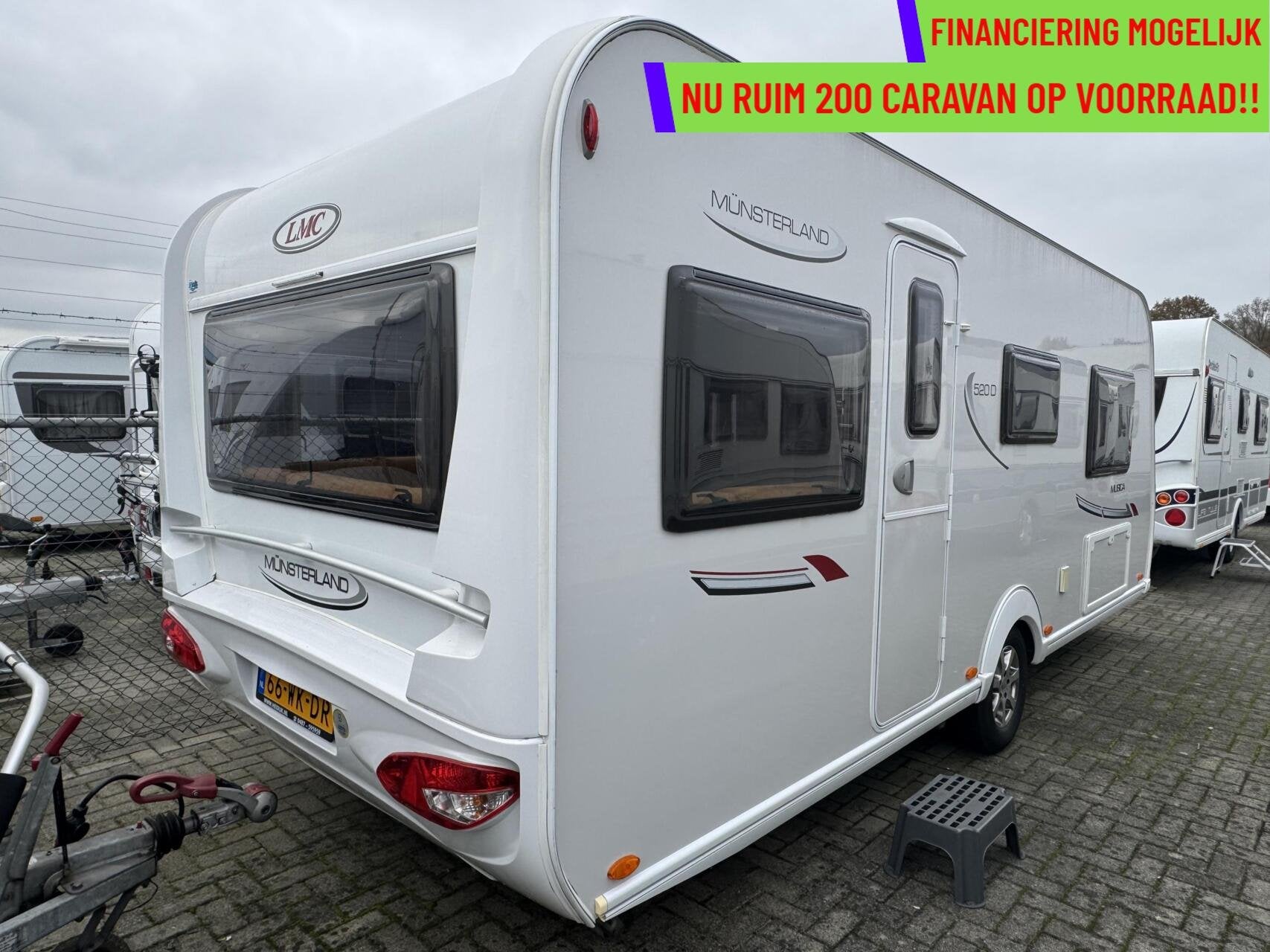 LMC MUNSTERLAND MUSICA 520 D, FRANSBED, MOVER, VOORTENT, Mover, Rondzit, 7 tot 8 meter, Bedrijf