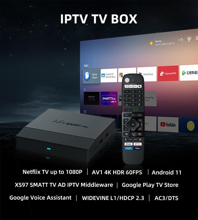XS 97 Smart Pro mediaspeler, Ophalen of Verzenden, Nieuw