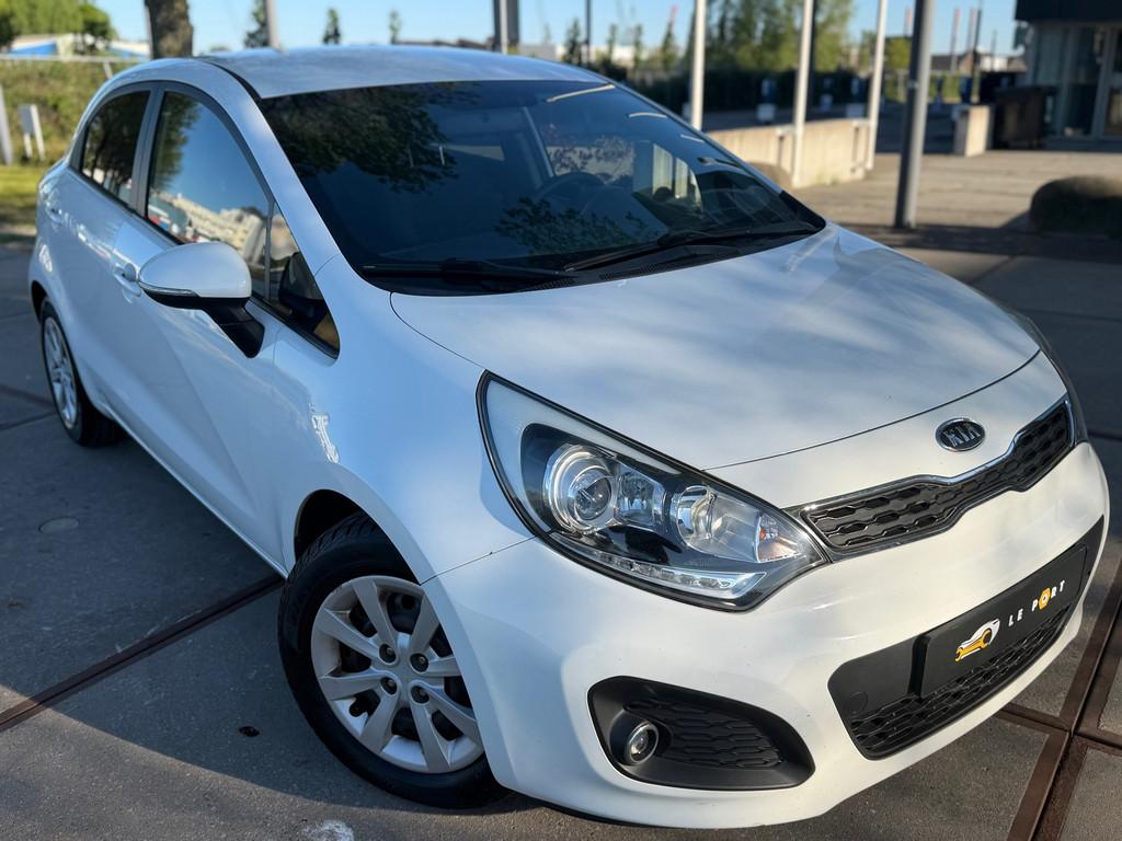 Kia Rio | 1.2 | 2011 | 5DR | NAP | NWE APK | LED, Auto's, Kia, Euro 5, 4 cilinders, Wit, Origineel Nederlands