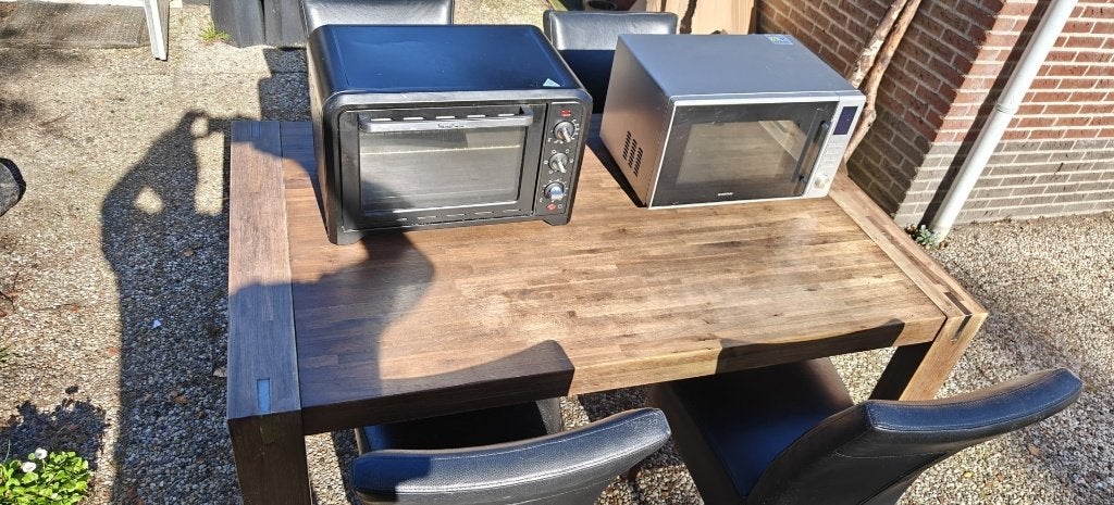 Tafel met stoelen, Ophalen, Gebruikt