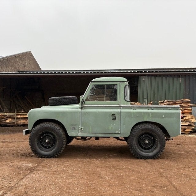 Land Rover 88 2.3 ST WGN 4WD 1970 Groen, Auto's, 2286 cc, Zwart, 4 cilinders, Overige bekleding
