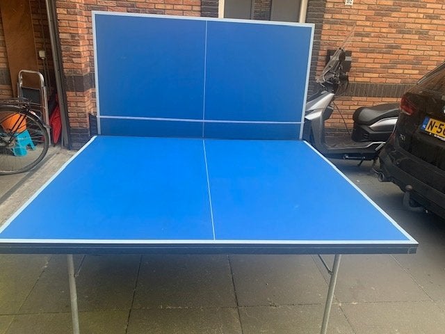 tafeltennis tafel, Ophalen, Gebruikt, Tafel Indoor, Inklapbaar